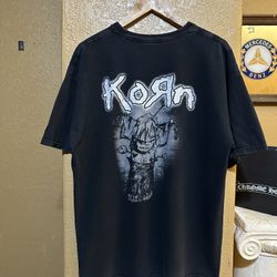 Vintage Korn Rob Zombie Mayhem Festival T Shirt XL Y2K