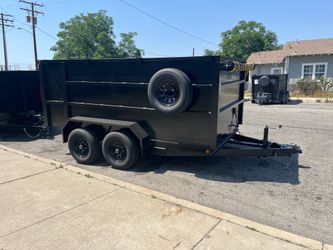 Dump trailer 8x12x4