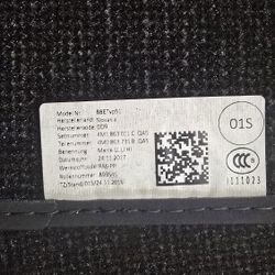 OEM *BRAND NEW* Audi Q7 2016-2021 black/charcoal floor mats Audi part# BBETyp51 Front And Back