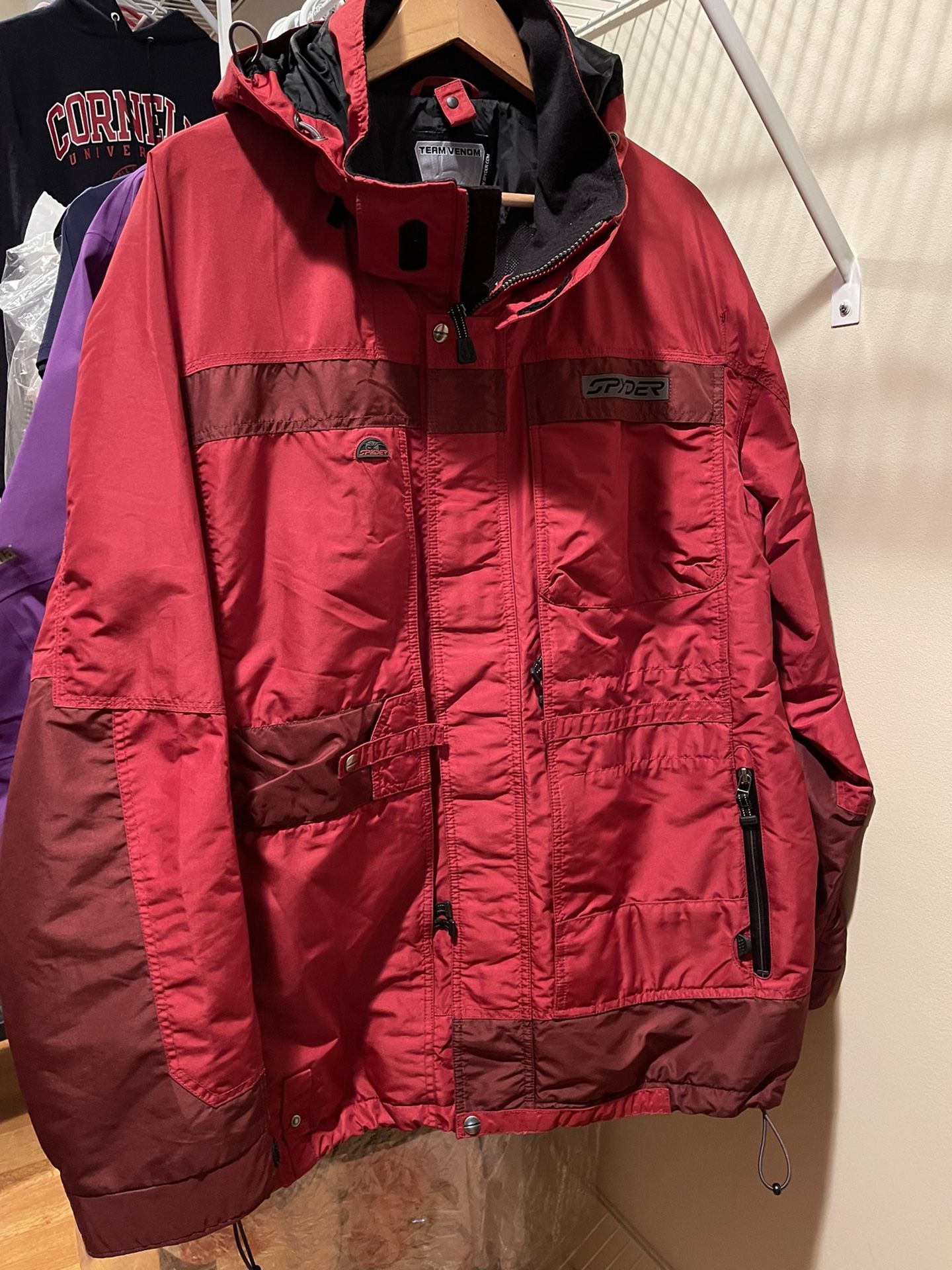 Spyder Men's Xtra Large Red Jacket