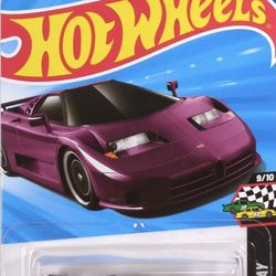 2025 Hot Wheels Super Treasure Hunt 94 Bugatti EB110 SS