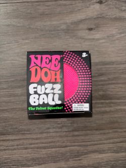 Pink Needoh Velvet Fuzzball