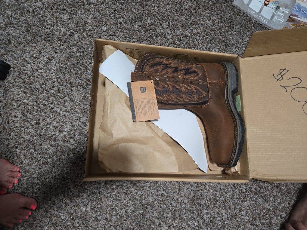 Red Wing Men's Steel Toe Boots