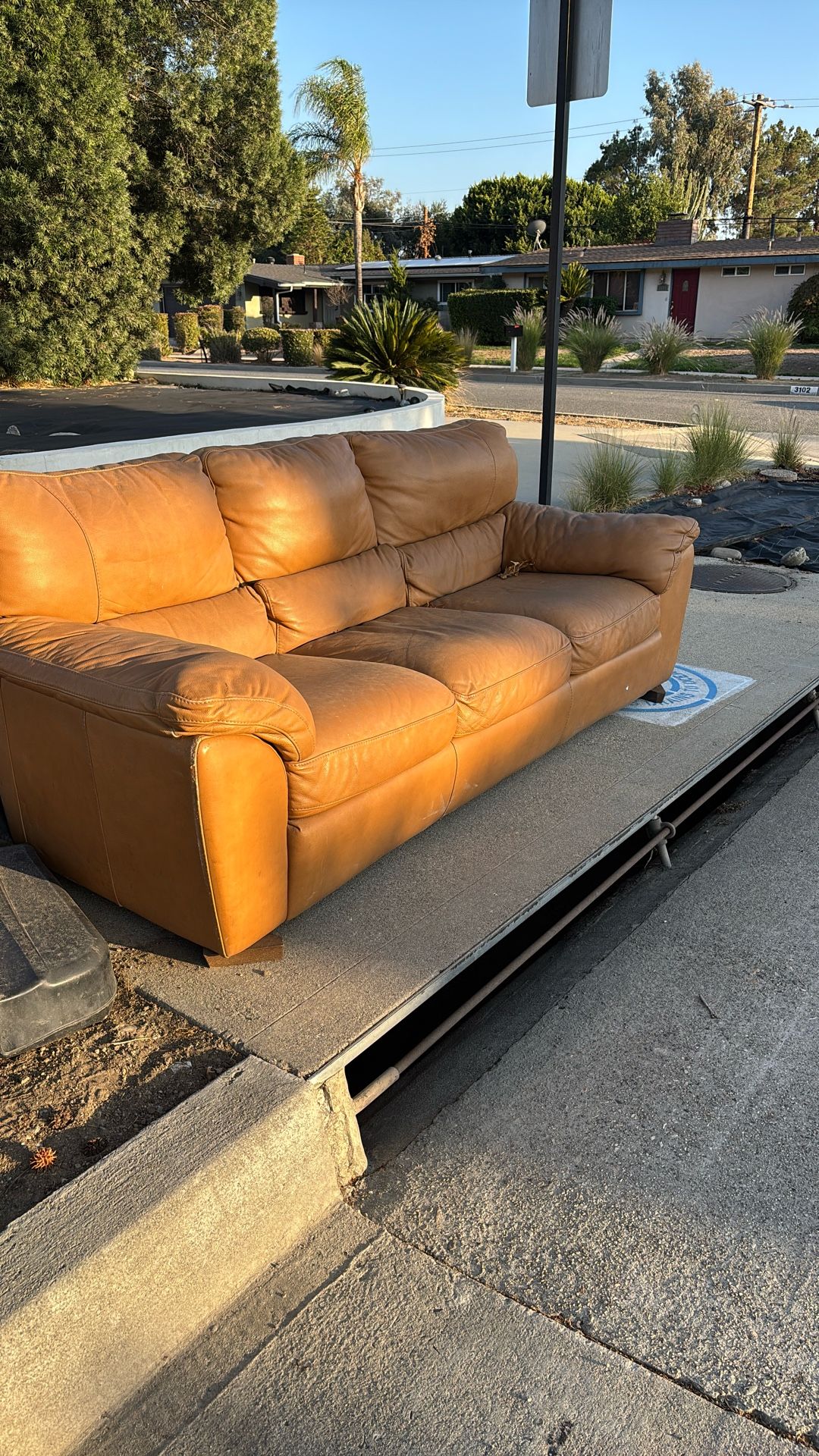 Leather Sofa