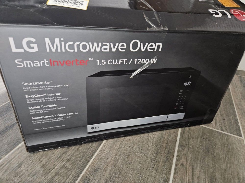 New LG Microwave