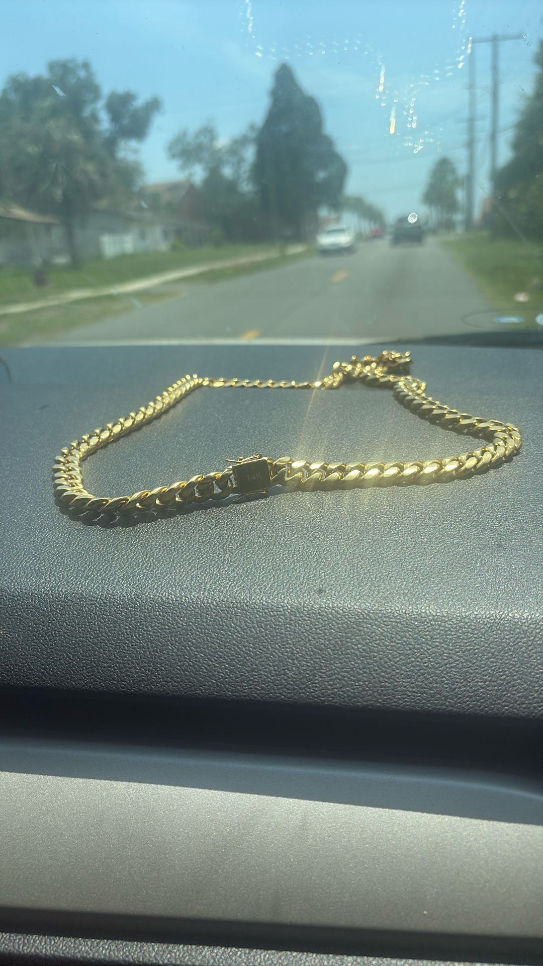 14k Gold Plated Cuban Link