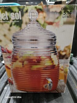 Glass Beverage Dispenser