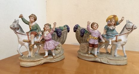 German Bisque Figurines (can be purchased as set or separately)