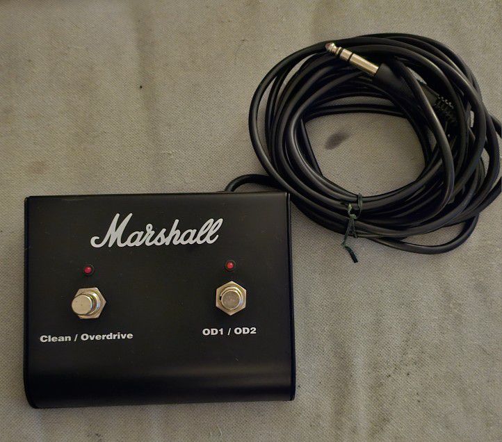 Marshall Pedal - 91003 Footswitch DSL401, VS100R,  SV100RH, VS102R