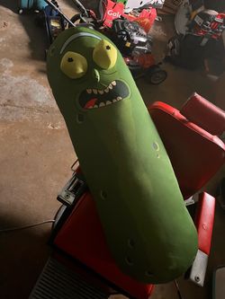 Pickle Rick Plush Pillow / Body Pillow