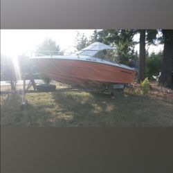 Boat With Trailer And Motor $300 Obo