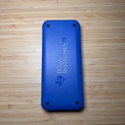 TI-84 Plus CE Blue + case/charger