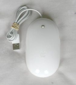 Apple USB Mighty Mouse With Scroll Wheel