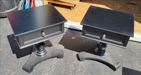 Bedroom end tables