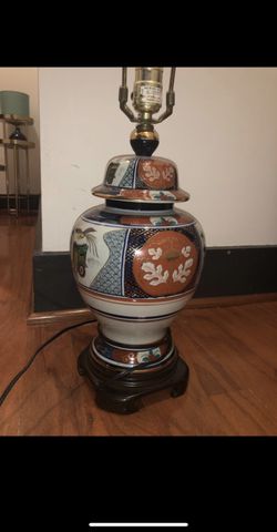 Vintage Asian Lamp
