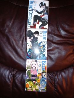 3 Blue Exorcist Manga Japanese Comic