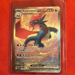 Salamenace EX Card Pokemon