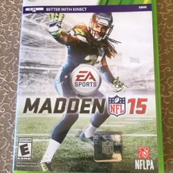 Madden NFL 15 football - Xbox 360 - Video Games - excellent condition