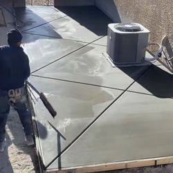 Fundations. And Drive Ways  Concret 