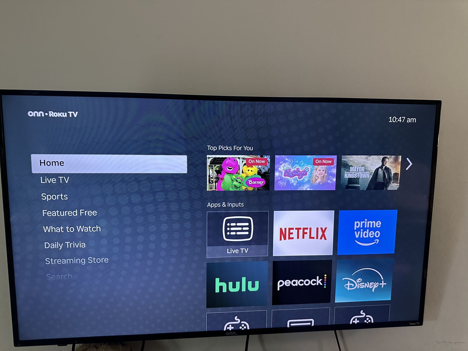 50 Inch Onn Roku 4k Tv
