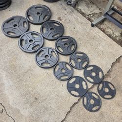 245lbs Olympic Weight Set 