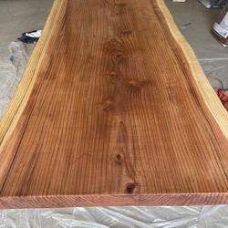 9’ Red Cedar Finished Plank