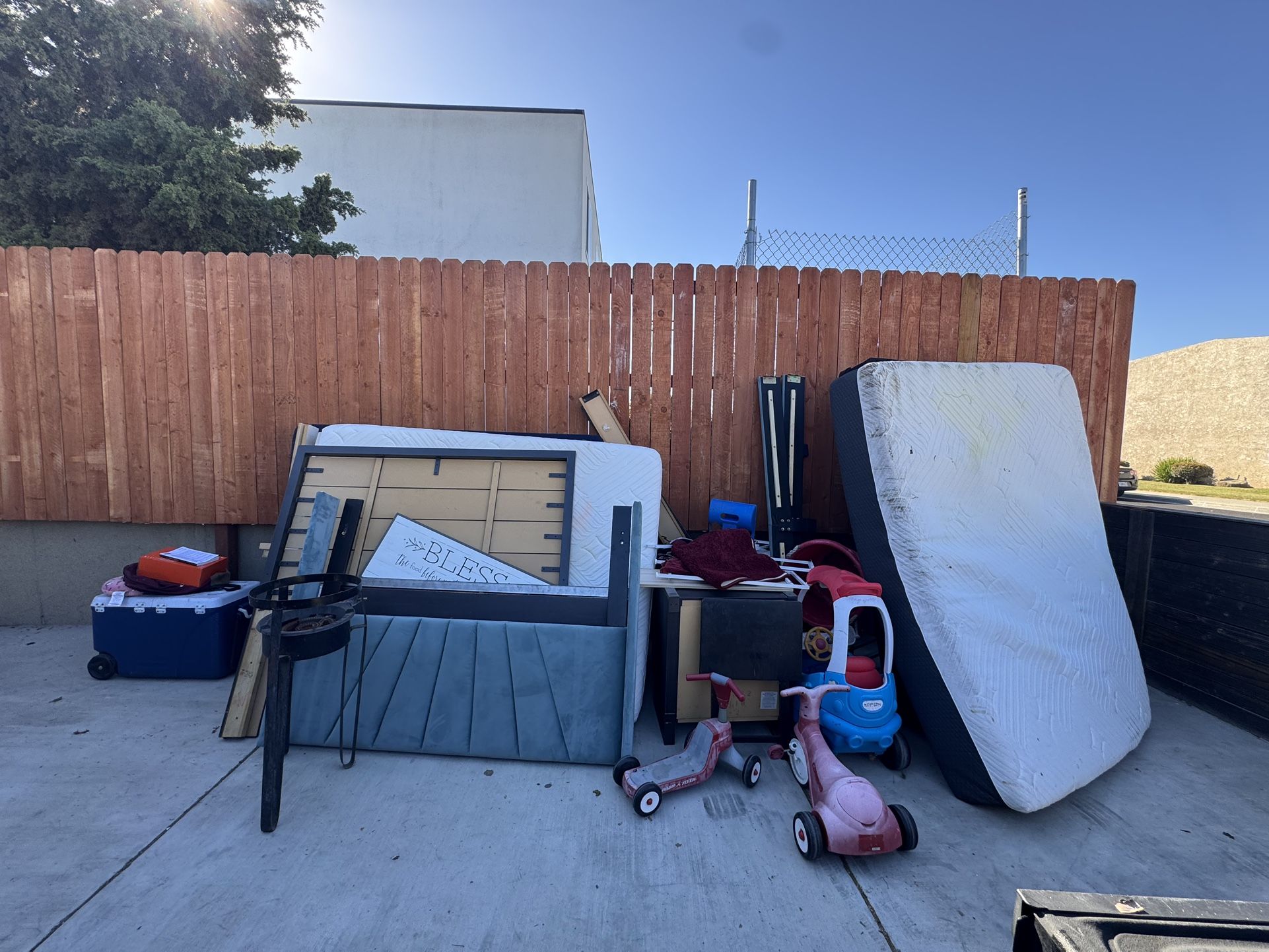 2 Queen Bed Frames Plus More 