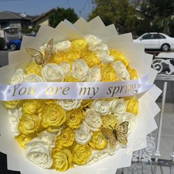 Rose Bouquet Ramo Buchon 