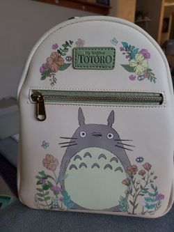 Loungefly Studio Ghibli My Neighbor Totoro Flowers Totoros Mini Backpack