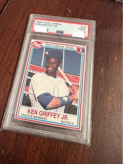 1990 post cereal Ken Griffey jr.