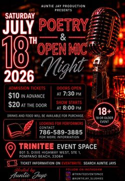 Poetry and open mic Night