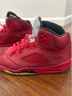 Jordan 5 “Red Sued” size 11.5