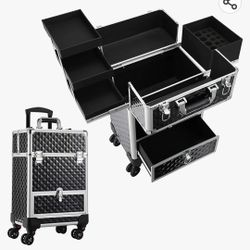 makeup bag on wheels (NEW)