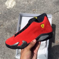 Jordan 14 Ferrari Sizes 8.5M, 9.5M, 10M, 10.5M, 13M