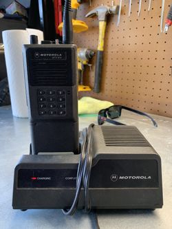 Motorola walkie-talkie