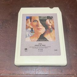 Styx Pieces Of Eight 8 Track Tape 