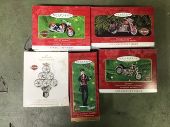 Hallmark Keepsake Harley Davidson Christmas Ornaments