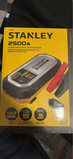 Stanley FatMax 2500A Lithium Jump Starter