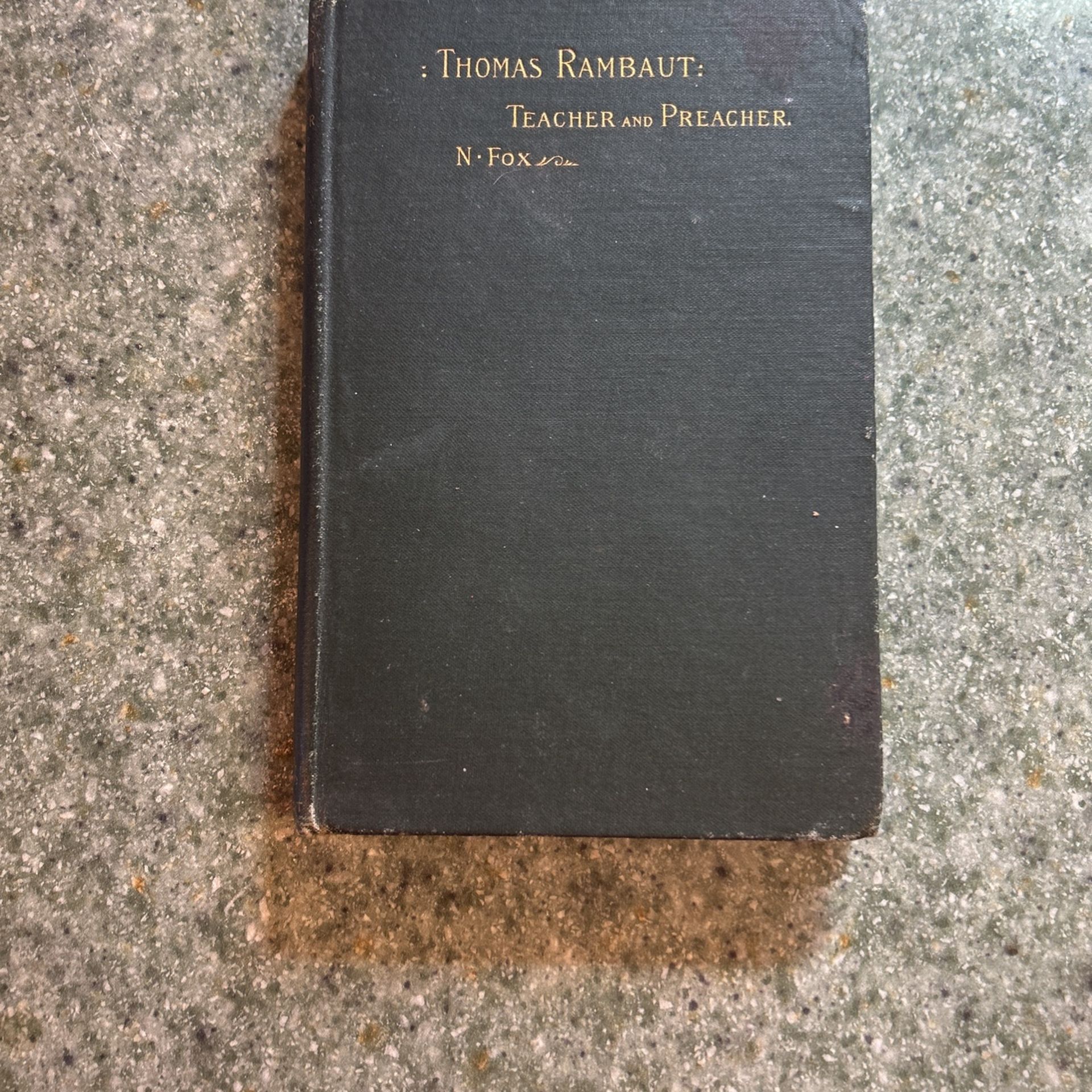 Thomas Rampant Teacher And Preacher