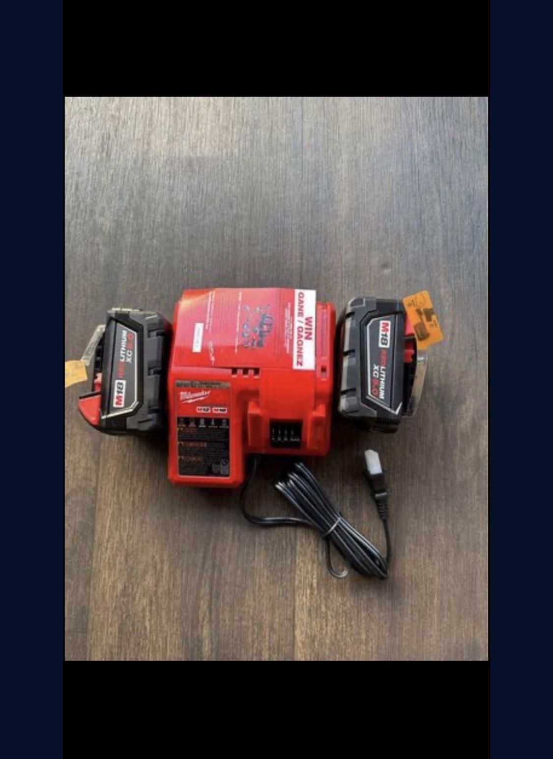 Milwaukee M18 Battery 5.0ah And Charger