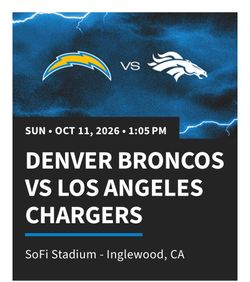 Chargers vs Broncos