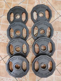 Weights iron grip Olympics
