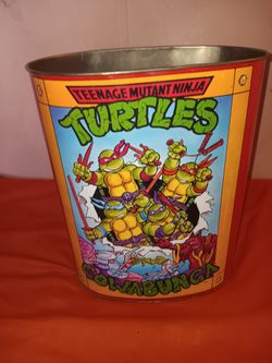 Turtles 🐢 Metal Can From 90's