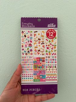 Sticker Book, 608 pieces