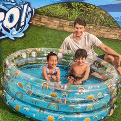Rainbow Splash Play Pool 