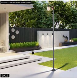 Metal Poles Set Of 2
