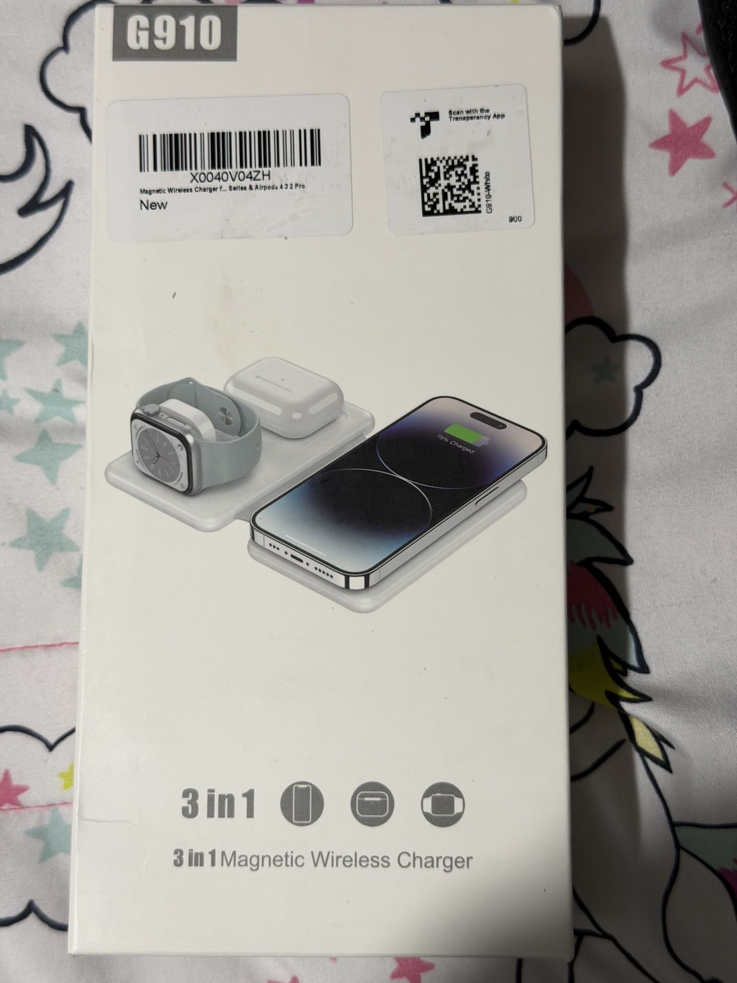 3 in 1 Magnetic Wireless Charger (New)