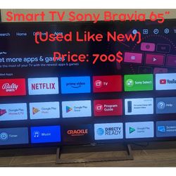 Smart TV Sony Bravia 65"