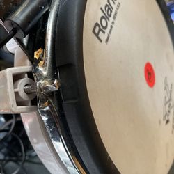 Roland PD-85 and cymbals (not pictured yet)