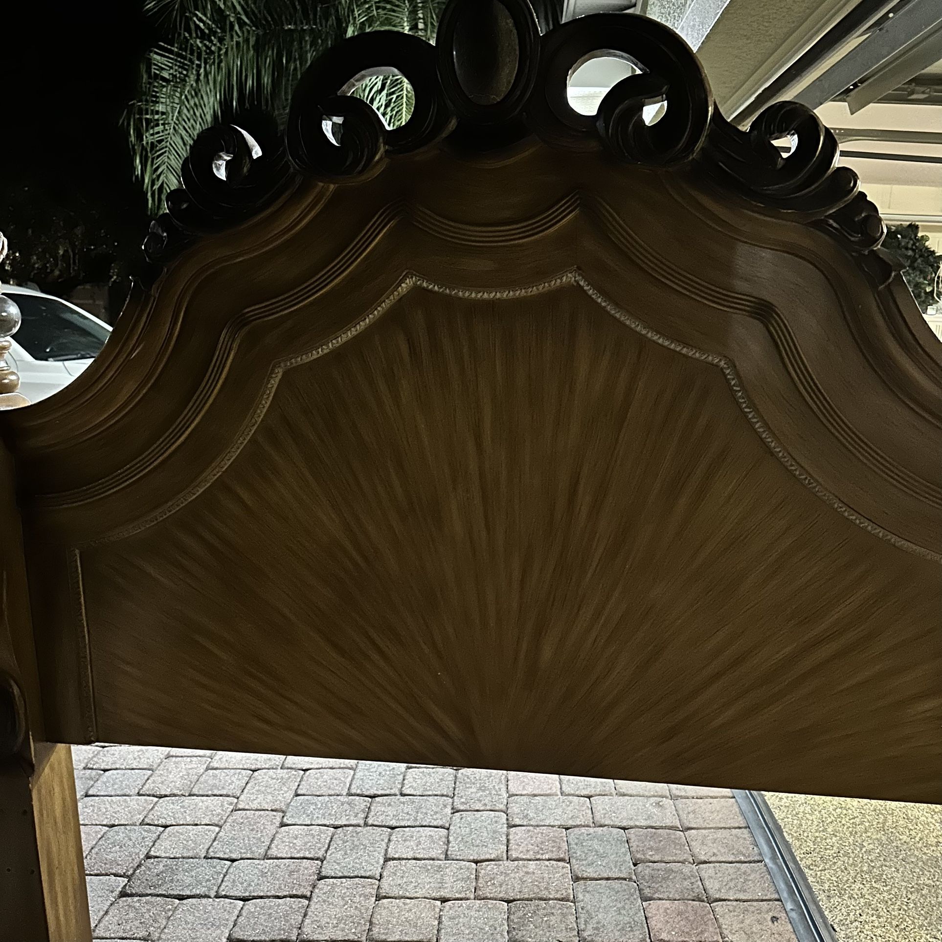 King Size Solid Wood Bed Frame